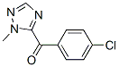 153334-22-6,(4-CHLOROPHENYL)(1-METHYL-1H-1,2,4-TRIAZOL-5-YL)METHANONE