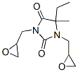 15336-82-0,5-ethyl-5-methyl-1,3-bis(oxiranylmethyl)imidazolidine-2,4-dione