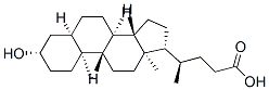 1534-35-6,(4R)-4-[(3S,5R,8R,9S,10S,13R,14S,17R)-3-hydroxy-10,13-dimethyl-2,3,4,5,6,7,8,9,11,12,14,15,16,17-tetradecahydro-1H-cyclopenta[a]phenanthren-17-yl]pentanoic acid