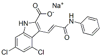 153436-22-7,4,6-DICHLORO-3-[(1E)-3-OXO-3-(PHENYLAMINO)-1-PROPENYL]-1H-INDOLE-2-CARBOXYLIC ACID SODIUM SALT