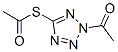 153628-21-8,Ethanethioic  acid,  S-(2-acetyl-2H-tetrazol-5-yl)  ester