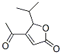 153683-18-2,2(5H)-Furanone, 4-acetyl-5-(1-methylethyl)- (9CI)