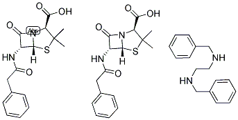 1538-09-6,Benzathine benzylpenicillin