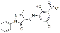 15394-93-1,4-[(5-chloro-2-hydroxy-3-nitrophenyl)azo]-3-methyl-1-phenyl-2-pyrazolin-5-one