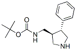 154206-10-7,TERT-BUTYL ([(3S,4R)-4-PHENYLPYRROLIDIN-3-YL]METHYL)CARBAMATE