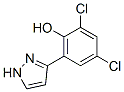 154258-62-5,2,4-DICHLORO-6-(1H-PYRAZOL-3-YL)PHENOL
