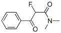 154353-55-6,Benzenepropanamide, alpha-fluoro-N,N-dimethyl-beta-oxo- (9CI)