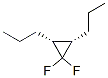 154413-36-2,Cyclopropane, 1,1-difluoro-2,3-dipropyl-, cis- (9CI)