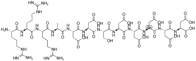 154444-98-1,ARG-ARG-ARG-ALA-ASP-ASP-SER-[ASP]5