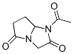 154670-35-6,1H-Pyrrolo[1,2-a]imidazole-2,5(3H,6H)-dione,  1-acetyldihydro-