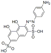 15475-84-0,3-[(4-aminophenyl)azo]-4,5-dihydroxynaphthalene-2,7-disulphonic acid