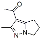 154877-56-2,Ethanone, 1-(5,6-dihydro-2-methyl-4H-pyrrolo[1,2-b]pyrazol-3-yl)- (9CI)