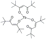 TRIS(2,2,6,6-TETRAMETHYL-3,5-HEPTANEDIONATO)TERBIUM(III) 15492-51-0,TRIS(2,2,6,6-TETRAMETHYL-3,5-HEPTANEDIONATO)TERBIUM(III)