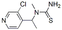 155047-55-5,Thiourea,  N-[1-(3-chloro-4-pyridinyl)ethyl]-N-methyl-