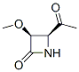 155197-97-0,2-Azetidinone, 4-acetyl-3-methoxy-, (3S-cis)- (9CI)