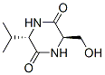 155322-96-6,2,5-Piperazinedione,3-(hydroxymethyl)-6-(1-methylethyl)-,(3R,6S)-(9CI)