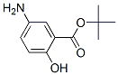 155388-93-5,Benzoic acid, 5-amino-2-hydroxy-, 1,1-dimethylethyl ester (9CI)