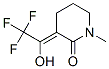 155398-07-5,2-Piperidinone, 1-methyl-3-(2,2,2-trifluoro-1-hydroxyethylidene)- (9CI)