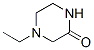 155595-73-6,Piperazinone, 4-ethyl- (9CI)