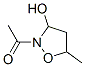 155655-67-7,3-Isoxazolidinol, 2-acetyl-5-methyl- (9CI)
