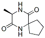 155689-63-7,6,9-Diazaspiro[4.5]decane-7,10-dione,8-methyl-,(R)-(9CI)