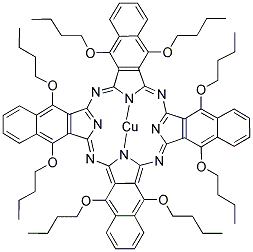 COPPER(II) 5,9,14,18,23,27,32,36-OCTABUTOXY-2,3-NAPHTHALOCYANINE 155773-67-4,COPPER(II) 5,9,14,18,23,27,32,36-OCTABUTOXY-2,3-NAPHTHALOCYANINE