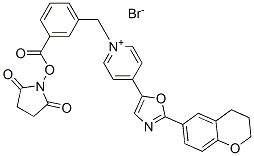 155863-03-9,1-[3-(SUCCINIMIDYLOXYCARBONYL)BENZYL]-4-[2-(3,4-DIHYDRO-2H-1-BENZOPYRAN-6-YL)-5-OXAZOLYL]PYRIDINIUM BROMIDE