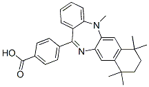 155877-83-1,4-(7,8,9,10-TETRAHYDRO-5,7,7,10,10-PENTAMETHYL-5H-BENZO[E]NAPHTHO[2,3-B][1,4]DIAZEPIN-13-YL)BENZOIC ACID