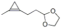 156049-57-9,1,3-Dioxolane,  2-[2-(2-methyl-1-cyclopropen-1-yl)ethyl]-