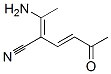1563-42-4,3-Hexenenitrile,  2-(1-aminoethylidene)-5-oxo-