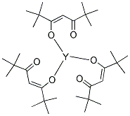15632-39-0,TRIS(2,2,6,6-TETRAMETHYL-3,5-HEPTANEDIONATO)YTTRIUM(III)