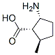 156406-14-3,Cyclopentanecarboxylic acid, 2-amino-5-methyl-, (1alpha,2alpha,5beta)- (9CI)