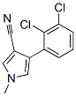 156428-56-7,4-(2,3-DICHLOROPHENYL)-1-METHYL-1H-PYRROLE-3-CARBONITRILE