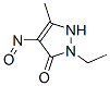156543-41-8,3H-Pyrazol-3-one,  2-ethyl-1,2-dihydro-5-methyl-4-nitroso-