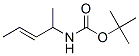 156769-81-2,Carbamic acid, (1-methyl-2-butenyl)-, 1,1-dimethylethyl ester, (E)- (9CI)