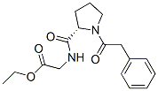 157115-85-0,ethyl 2-[[(2S)-1-(2-phenylacetyl)pyrrolidine-2-carbonyl]amino]acetate