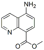 157252-33-0,8-Quinolinecarboxylicacid,5-amino-,methylester(9CI)