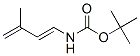 157372-90-2,Carbamic acid, (3-methyl-1,3-butadienyl)-, 1,1-dimethylethyl ester (9CI)
