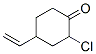 157474-54-9,Cyclohexanone,  2-chloro-4-ethenyl-