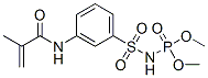 15762-53-5,dimethyl [[3-[(2-methyl-1-oxoallyl)amino]phenyl]sulphonyl]phosphoramidate