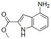157649-54-2,1H-Indole-2-carboxylicacid,4-amino-,methylester(9CI)