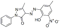 15824-23-4,4-[(6-hydroxy-5-nitro-m-tolyl)azo]-3-methyl-1-phenyl-2-pyrazolin-5-one