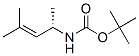 158300-09-5,Carbamic acid, (1,3-dimethyl-2-butenyl)-, 1,1-dimethylethyl ester, (S)- (9CI)