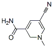 15831-41-1,Nicotinamide, 5-cyano-1,2-dihydro-1-methyl- (8CI)