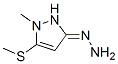 158355-44-3,3H-Pyrazol-3-one,  1,2-dihydro-1-methyl-5-(methylthio)-,  hydrazone  (9CI)