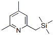 158588-05-7,Pyridine, 2,4-dimethyl-6-[(trimethylsilyl)methyl]- (9CI)