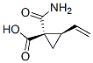 158665-23-7,Cyclopropanecarboxylic acid, 1-(aminocarbonyl)-2-ethenyl-, cis- (9CI)