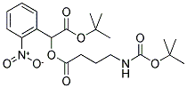 158690-75-6,ALPHA-[4-[[(1,1-DIMETHYLETHOXY)CARBONYL]AMINO]-1-OXOBUTOXY]-2-NITRO-, 1,1-DIMETHYLETHYL ESTER BENZENEACETIC ACID