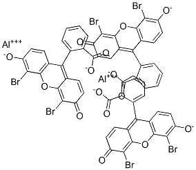 15876-57-0,dialuminium tris[2-(4,5-dibromo-6-oxido-3-oxoxanthen-9-yl)]benzoate