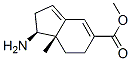 158860-86-7,1H-Indene-5-carboxylicacid,1-amino-2,6,7,7a-tetrahydro-7a-methyl-,methylester,(1S-cis)-(9CI)